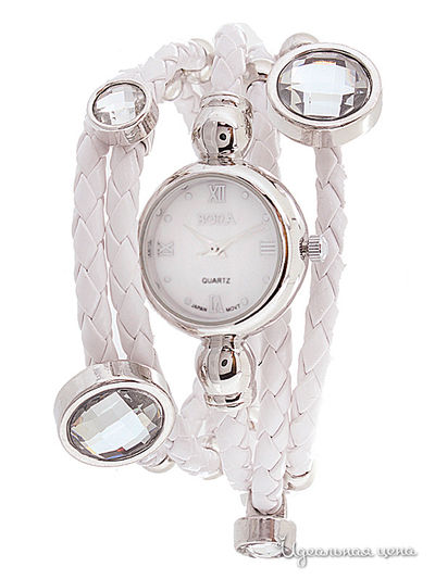 Часы наручные Bora, цвет Silver/White