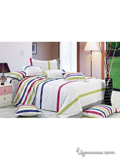 Комплект постельного белья семейный Dream Time Store, цвет мультиколор