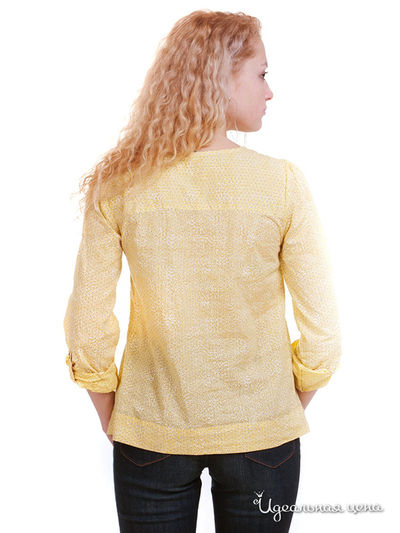 Блуза C&#039;est Beau la Vie!, цвет желтый