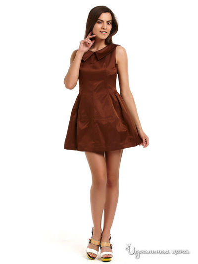 Платье Leo Mayers, цвет коричневое
