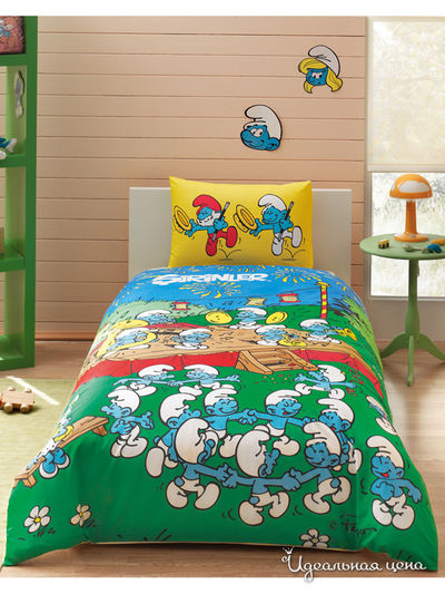 Комплект постельного белья 1,5-спальный детский TAC, цвет мультиколор