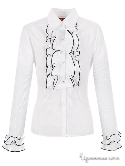 Блуза M &amp; D для девочки, цвет белый