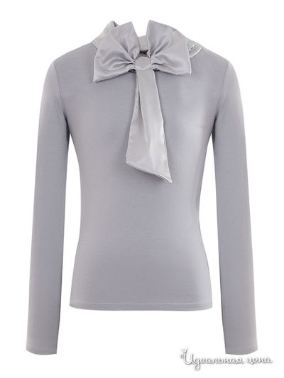 Блуза M & D, цвет светло-серый